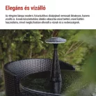 EMOS Jason LED asztali lámpa, újratölthető, fekete
