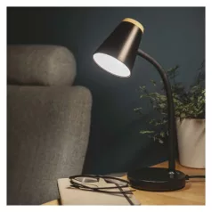 EMOS Tara LED asztali lámpa, fekete