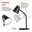 EMOS Tara LED asztali lámpa, fekete