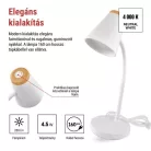 EMOS Tara LED asztali lámpa, fehér