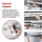 LED lineáris lámpatest PANO 20W, semleges fehér