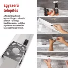 LED lineáris lámpatest MANO 40W, semleges fehér