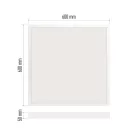 EMOS LED panel BAXXO felületi szerelés 36W 4320lm IP20 természetes fehér