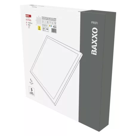 EMOS LED panel BAXXO felületi szerelés 36W 4320lm IP20 természetes fehér UGR