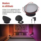 GoSmart LED hangulatlámpa, fekete, meleg fehér–hideg fehér/ RGB, WiFi