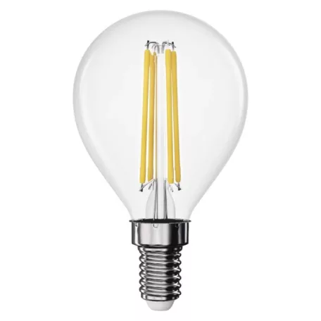 LED izzó Filament Mini Globe / E14 / 3,4 W (40 W) / 470 lm / Természetes fehér