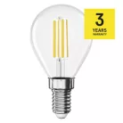 LED izzó Filament Mini Globe  / E14 / 7 W (75 W) / 1055 lm / természetes fehér