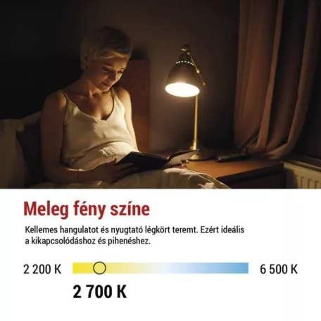 LED izzó Filament A60 A CLASS/ E27 / 3,8 W (60 W) / 806 lm / meleg fehér