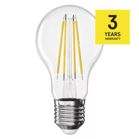 LED izzó Filament A60 A CLASS/ E27 / 5 W (75 W) / 1 060 lm / meleg fehér
