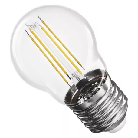 LED izzó Filament Mini Globe / E27 / 3,4 W (40 W) / 470 lm / Természetes fehér