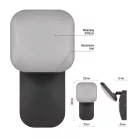 LED kerti fali lámpa NIKA, 12 x 12 x 20 cm, 12,5 W, meleg fehér