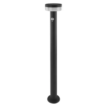 LED napelemes kerti oszloplámpa TERION szürkületérzékelővel, 12,5 x 12,5 x 80 cm