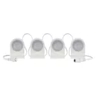 GoSmart LED reflektor - 85 cm-es lánc, 4 rész, 7 W, RGBIC+CCT, dimmelhető, WiFi