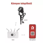 GoSmart kültéri LED spotlámpa, bővítő készlet, 1 darab, 1,5 W, RGBIC dimmelhető, WiFi