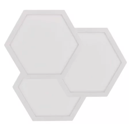 GoSmart LED-es lámpatest Hexagon, kiegészítő készlet,3 rész, 1,8 W, RGBIC dimmelhető, WiFi