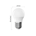 LED izzó Basic Mini Globe / E27 / 5,5 W (40 W) / 470 lm / Meleg fehér