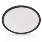 LED felületi lámpatest FLORI fekete, fehér, 18W, semleges fehér