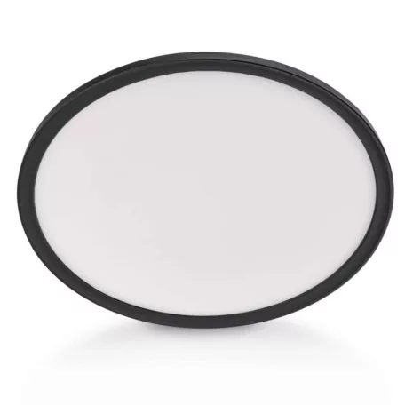 LED felületi lámpatest FLORI fekete, fehér, 18W, semleges fehér