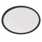 LED felületi lámpatest FLORI fekete, fehér, 18W, semleges fehér