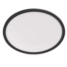   LED felületi lámpatest FLORI fekete, fehér, 22W, semleges fehér