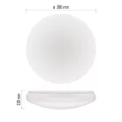 LED mennyezeti lámpatest TIVI, A CLASS, MW sen.kerek, fehér 12,5W, IP44, Természetes fehér