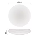 LED mennyezeti lámpatest TIVI, A CLASS, kerek, fehér 19W, IP44, Természetes fehér