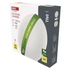 LED mennyezeti lámpatest TIVI, B CLASS, kerek, fehér 8,6W, IP44, Meleg fehér