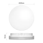 EMOS LED MENNYEZETI LÁMPA TORI 15W WW IP54