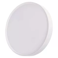 LED felületi lámpatest RORI kerek, fehér, 17W, CCT