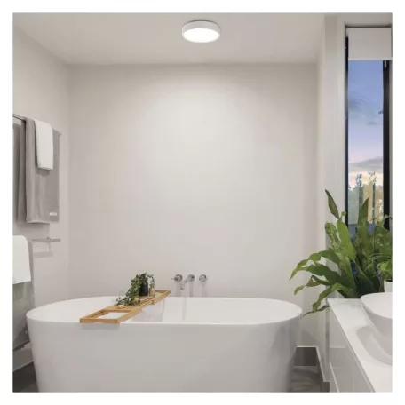 LED felületi lámpatest RORI kerek, fehér, 17W, CCT