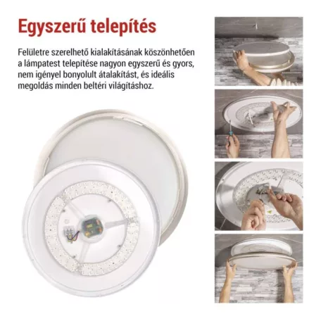 EMOS LED mennyezeti lámpa SABI 45W 2700lm dimm. állítható színhőmérséklet