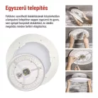 EMOS LED mennyezeti lámpa REMI 45W 2700lm dimm. állítható színhőmérséklet