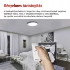 EMOS LED mennyezeti lámpa REMI 45W 2700lm dimm. állítható színhőmérséklet