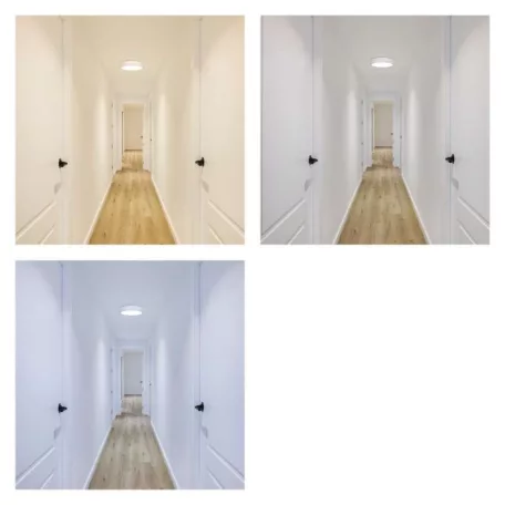 LED felületi lámpatest NEXXO, kerek, fehér, 21W, CCT