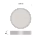 LED-es felületi lámpatest NEXXO, kerek, fehér, 21W, semleges fehér