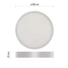 LED felületi lámpatest NEXXO, kerek, fehér, 28,5W, CCT