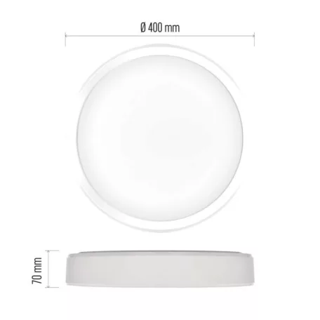 EMOS LED mennyezeti lámpa ILVI 30W 1800lm dimm. állítható színhőmérséklet