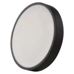 LED felületi lámpatest NEXXO, kerek, fekete, 28,5W, CCT
