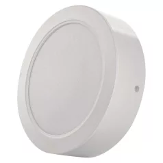   LED felületi lámpatest RUBIC, kerek, fehér, 18W, természetes fehér