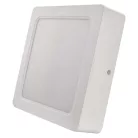 LED felületi lámpatest RUBIC, négyzet, fehér, 18W, természetes fehér