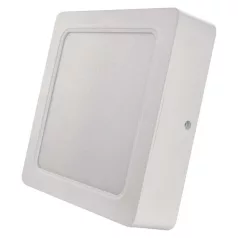   LED felületi lámpatest RUBIC, négyzet, fehér, 18W, természetes fehér