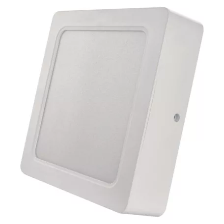 LED felületi lámpatest RUBIC, négyzet, fehér, 18W, természetes fehér