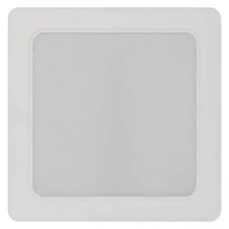 LED felületi lámpatest RUBIC, négyzet, fehér, 18W, természetes fehér