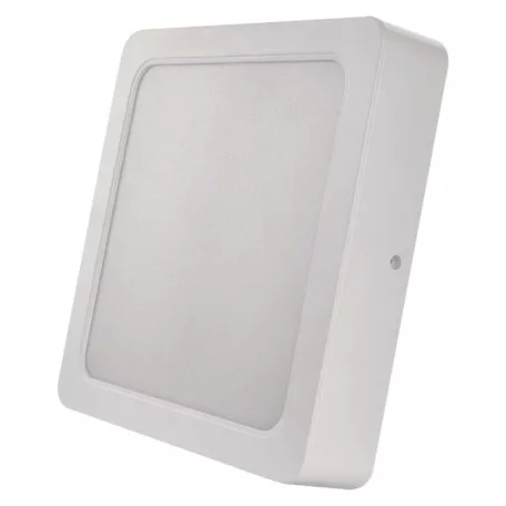 LED felületi lámpatest RUBIC, négyzet, fehér, 24W, természetes fehér