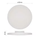 LED felületi lámpatest DIONI kerek, fehér, 32W, CCT