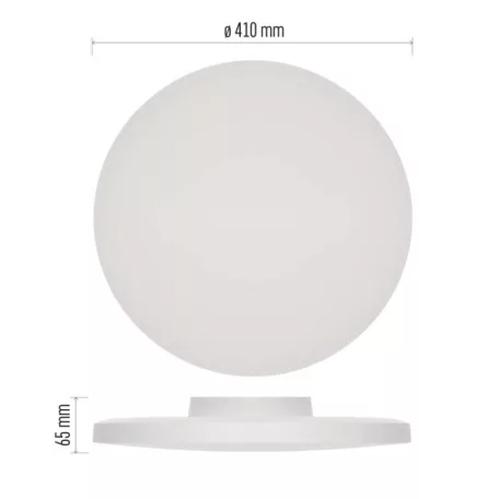 LED felületi lámpatest DIONI kerek, fehér, 32W, CCT