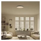 LED-es felületi lámpatest DIONI kerek, fekete, 18W, változtatható CCT-vel