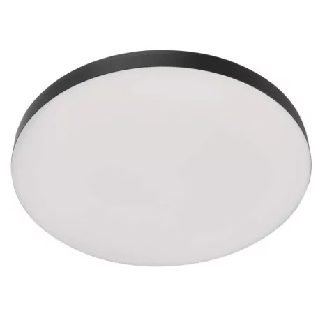 LED-es felületi lámpatest DIONI kerek, fekete, 32W, változtatható CCT-vel