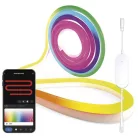 GoSmart Rugalmas LED szalag NEON fehér, 3 m, 23 W, RGBIC dimmelhető, WiFi