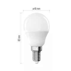  LED izzó Classic Mini Globe / E14 / 6,5 W (60 W) / 806 lm / Hideg fehér